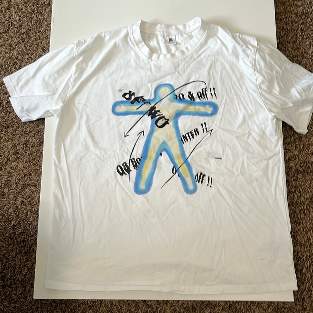 Bold Abstract Graphic Oversized T-shirt